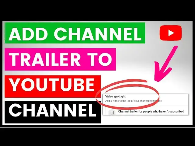 Video thumbnail for How To Add A YouTube Channel Trailer To Your YouTube Channel Home Page? [in 2023]