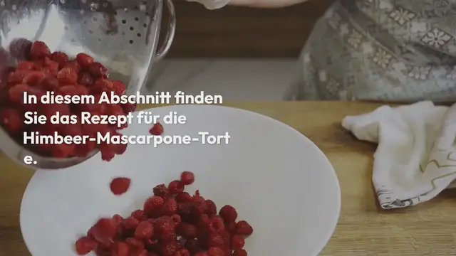 Video thumbnail for Himbeer-Mascarpone-Torte – Köstlich