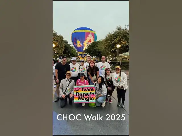 'Video thumbnail for #CHOCWalk 2025 was such a special experience!'