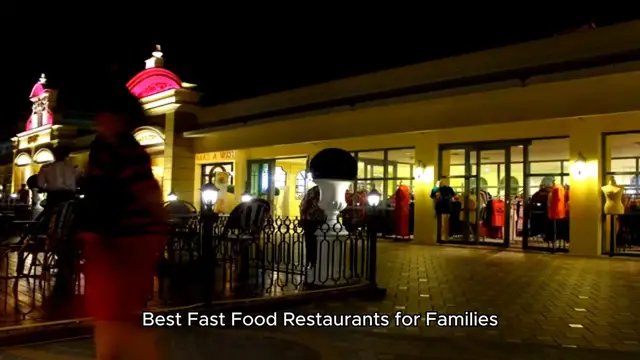 'Video thumbnail for Best Fast Food restaurants for families'