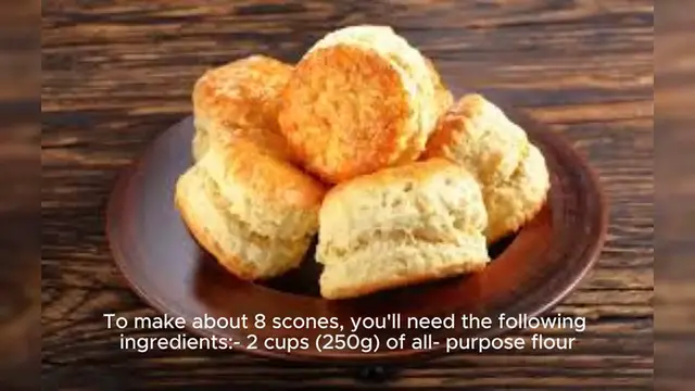 Video thumbnail for Scones Recipe