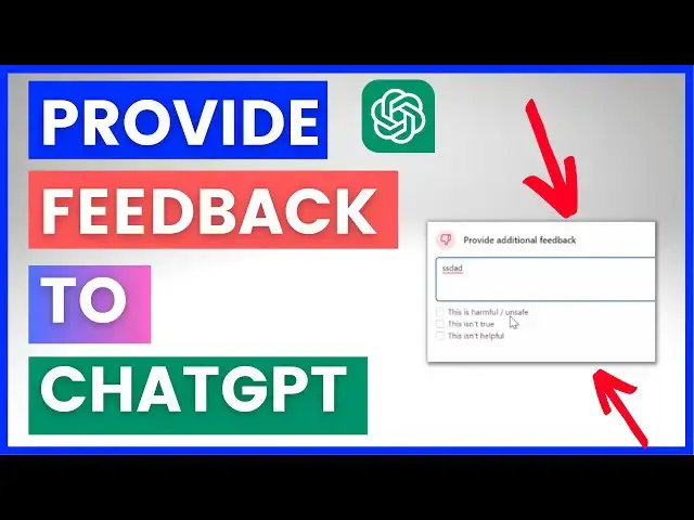 Video thumbnail for How To Provide Feedback To ChatGPT? [in 2023]
