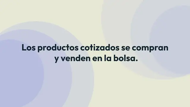 Video thumbnail for Productos Cotizados y Acciones: IBEX 35, BNP, IAG.