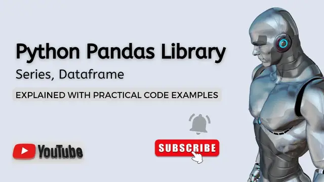 Video thumbnail for Python Pandas Library Explained | Dataframe, Series | Python Pandas Tutorial
