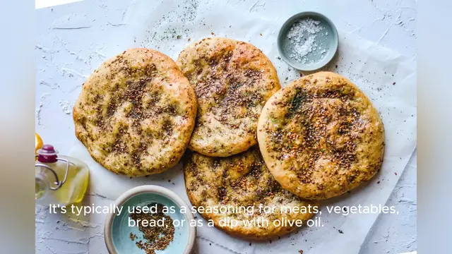 Video thumbnail for zaatar recipe
