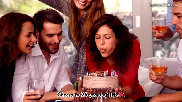 Video thumbnail for 26th Birthday Captions for Instagram: Celebrate Your Special Day with Fun, Joyful, and Memorable Quotes That Perfectly Capture the Essence of Turning 26