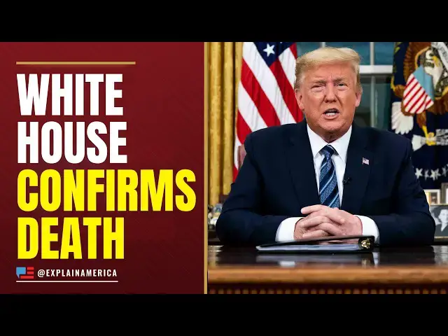 Video thumbnail for 'OH MY GOD' He's Dead - White House Confirms The News