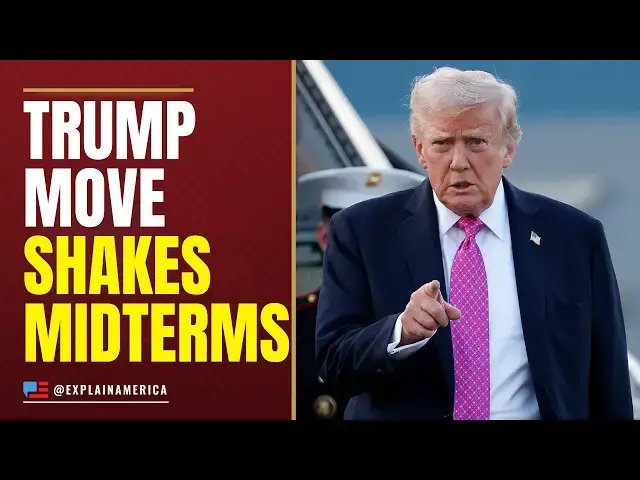 Video thumbnail for Trump Makes Emergency Move — Midterms Thrown Into Chaos