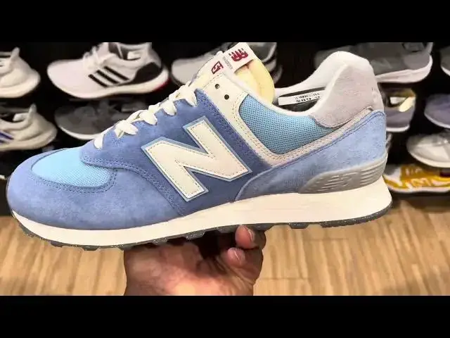 'Video thumbnail for Quick Look At the New balance 574 Laguna Blue, A Must Have For Sure'
