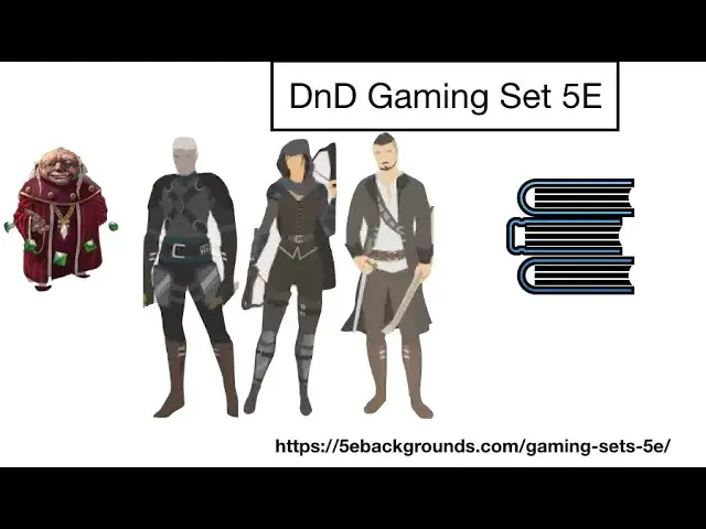 'Video thumbnail for Gaming Set DnD 5E'
