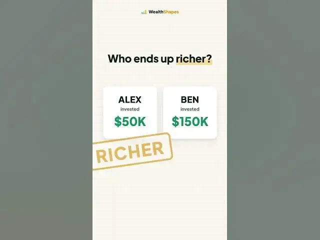 Video thumbnail for He Invested 3× Less and Still Got Richer 📈  #personalfinance #investingtips #investingforbeginners