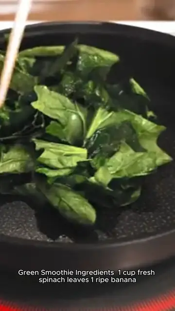 Video thumbnail for green smoothie recipe