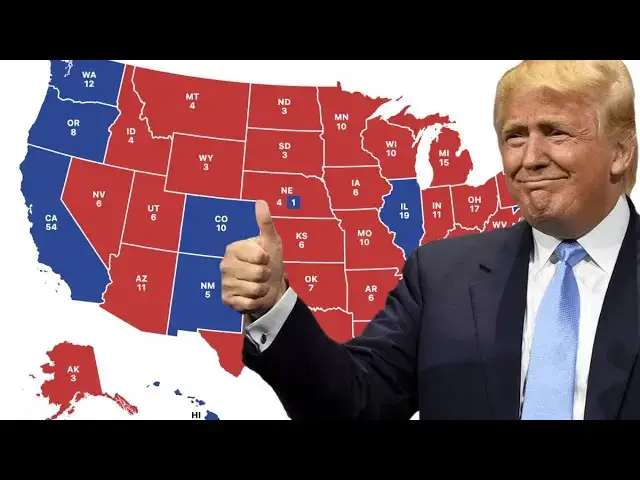 Video thumbnail for Shock Poll Day Before Election - Trump 'Leading In Every Swing State'