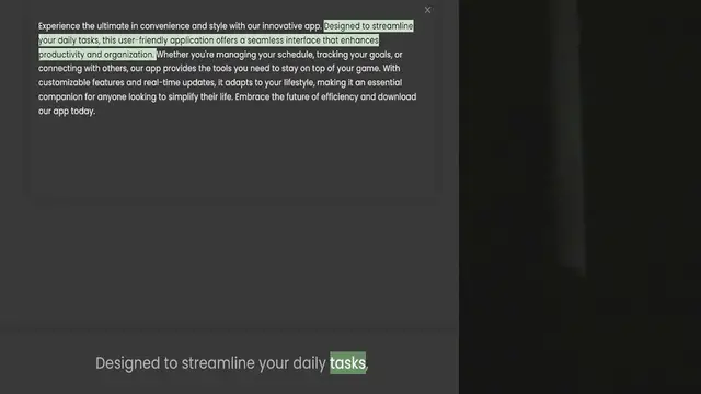 Video thumbnail for your daily tasks, this user-friendly application offers a seamless interface that enhances productivity and organization. Whether you're managing your schedule, tracking your goals, or connecting with others, our app provides the tools yo