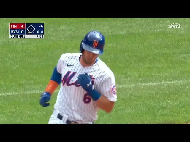 'Video thumbnail for Jeff McNeil Sends a Solo Home Run 8/1/21'