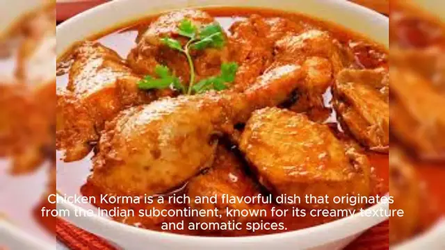 Video thumbnail for Chicken Korma - Recipe