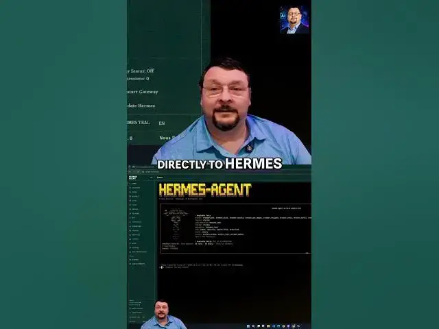 Video thumbnail for Chat with Your AI Agent Like a Pro! #shorts #HermesAI #AIChat