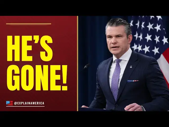 Video thumbnail for He is Stepping Down - White House Shocked