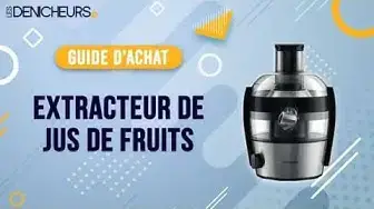 Video thumbnail for ⭐️ MEILLEUR EXTRACTEUR DE JUS DE FRUITS - Comparatif & Guide d'achat (NOUVEAUTÉS) 2023 ⭐️
