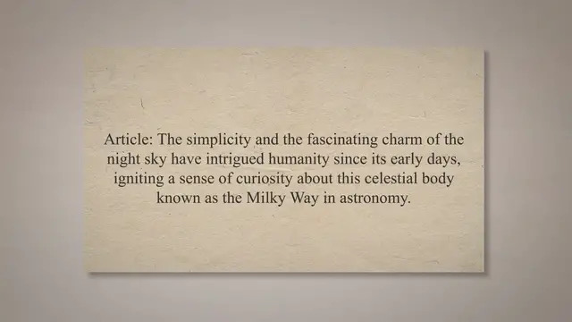 'Video thumbnail for What is the Milky Way in Astronomy'