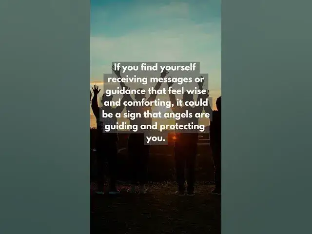 Video thumbnail for Signs that Angels are Protecting You (Hearing Messages or Guidance)