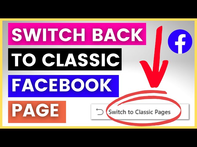 Video thumbnail for How To Switch Back To Classic Facebook Page Design & Layout? [in 2025]
