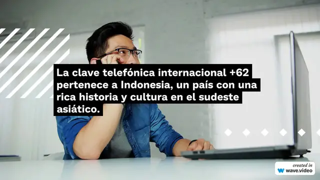 Video thumbnail for Lada +62 • Claves telefónicas internacionales