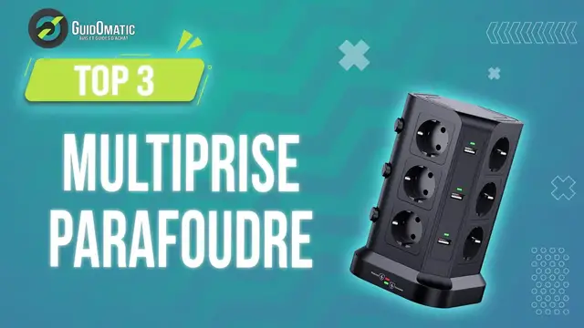 Video thumbnail for 💥[TOP 3] MULTIPRISE PARAFOUDRE (NOUVEAUTÉS) 2024 - Comparatif & Guide d'achat!