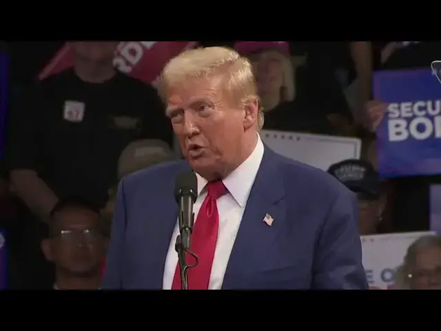 Video thumbnail for Trump Rally Stopped - Emergency Personnel Rush In