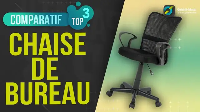 Video thumbnail for ⭐️ MEILLEURE CHAISE DE BUREAU (2022) - Comparatif & Guide d'achat
