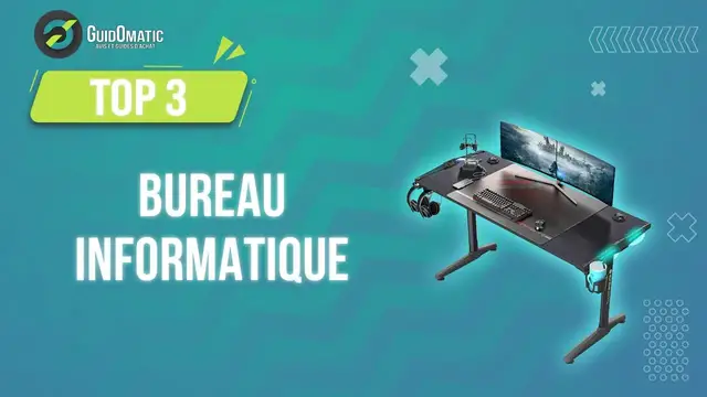 Video thumbnail for ⭐️ MEILLEUR BUREAU INFORMATIQUE (2023) - Comparatif & Guide d'achat