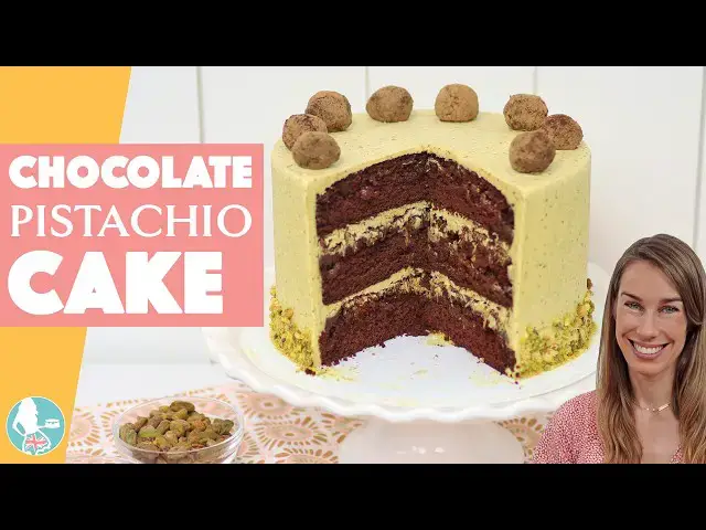 Video thumbnail for Chocolate Pistachio Cake
