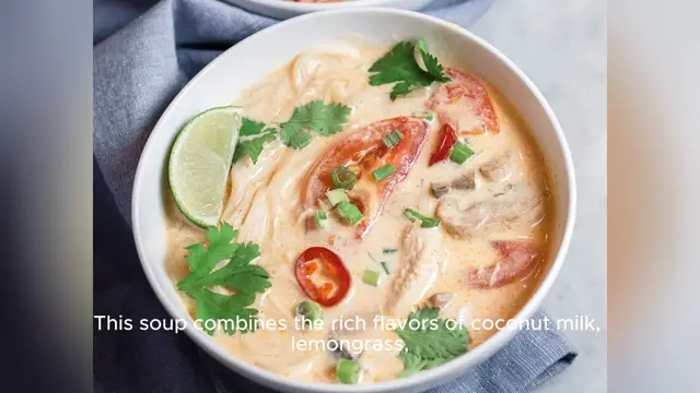 Video thumbnail for tom kha recipe