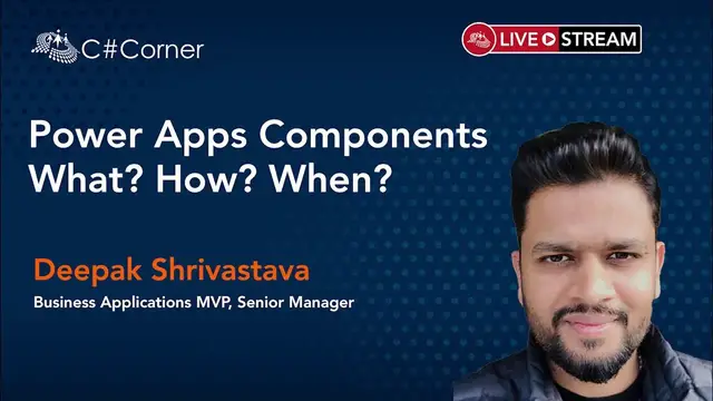 'Video thumbnail for Power Apps Components What? How? When? || Power Platform Virtual Conference'