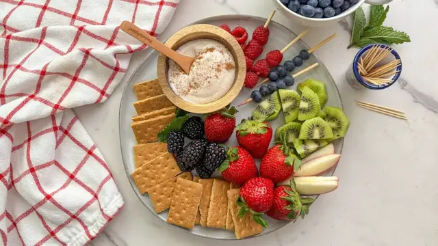 'Video thumbnail for The Best Fruit Dip Recipe Features 5 Ingredients'