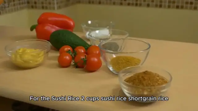 Video thumbnail for sushi food recipe