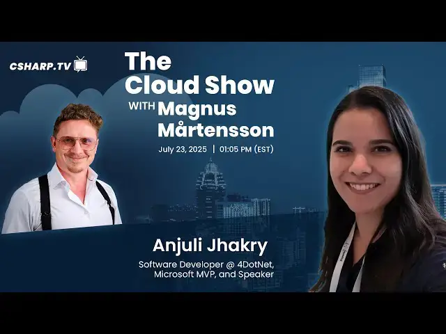 'Video thumbnail for The Cloud Show with Magnus Mårtensson ft. Anjuli Jhakry - Ep: 72'