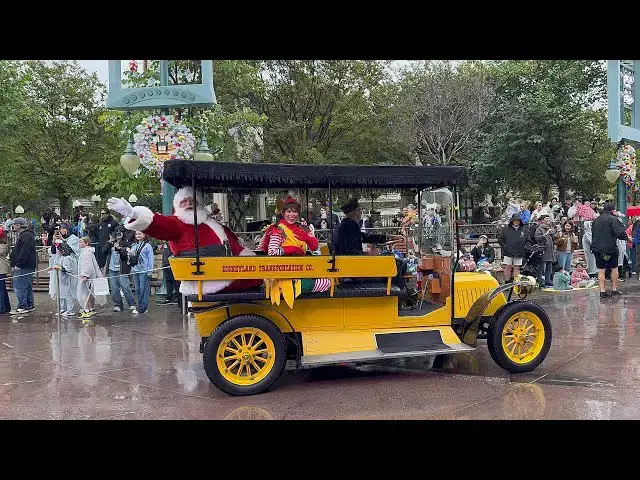 'Video thumbnail for Mickey’s Holiday Cavalcade | 2 Cameras | Rainy Day | Holidays at the Disneyland Resort 2025'