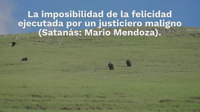 Video thumbnail for Satanás: Mario Mendoza