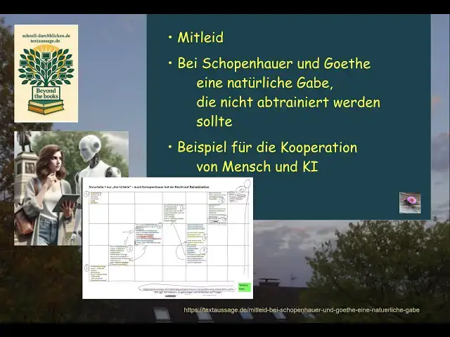 Video thumbnail for Mitleid - bei Schopenhauer und Goethe eine natürliche Gabe, die nicht abtrainiert werden sollte