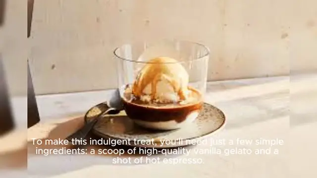 Video thumbnail for Affogato Recipe