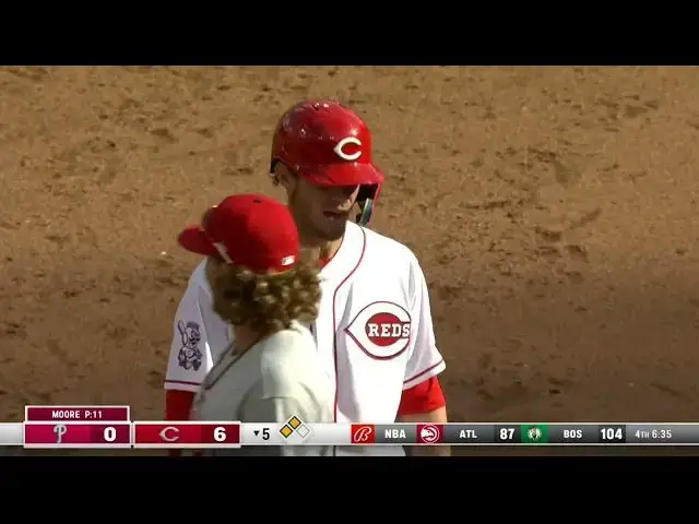 'Video thumbnail for Wil Myers DRIVES a RBI Double! | Cincinnati Reds | 4/15/2023'