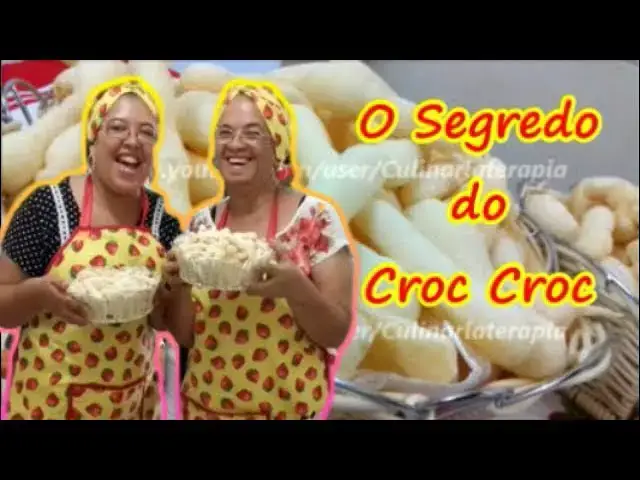 Video thumbnail for CROC CROC - Revelado o Segredo do Biscoito Crocante de Polvilho com Apenas 1 Ovo