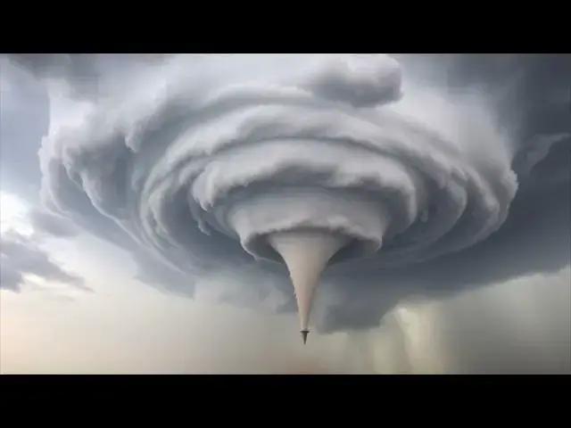 Video thumbnail for How Tornadoes Form: Supercells, Rotation, Touchdown