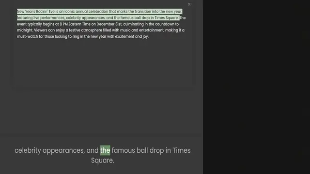 Video thumbnail for New Year's Rockin' Eve is an iconic annual celebration that marks the transition into the new year, featuring live performances, celebrity appearances, and the famous ball drop in Times Square. The event typically begins at 8 PM Eastern T