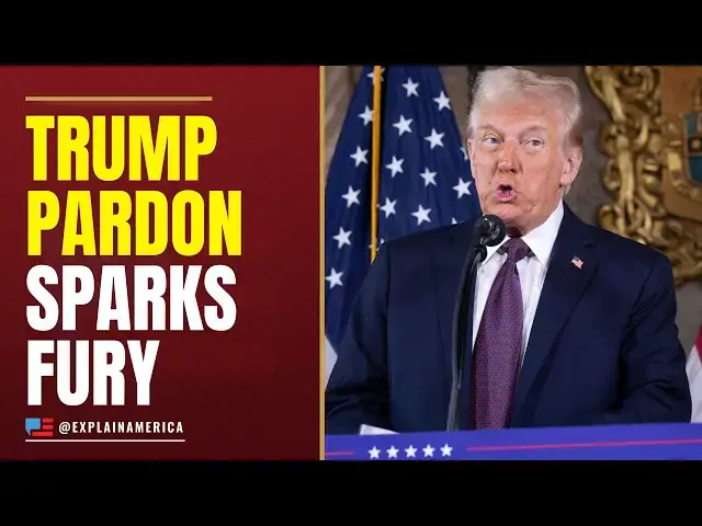 Video thumbnail for 'FULL PARDON' - Liberals Furious After Trump Announcement