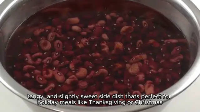 Video thumbnail for cranberry relish recipe