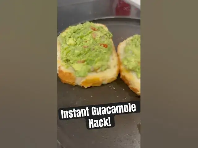 'Video thumbnail for You Won't Believe This INSTANT Guacamole Hack! #shorts'
