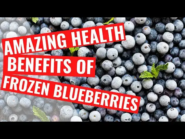 Video thumbnail for 5 Amazing Health Benefits of Frozen Blueberries