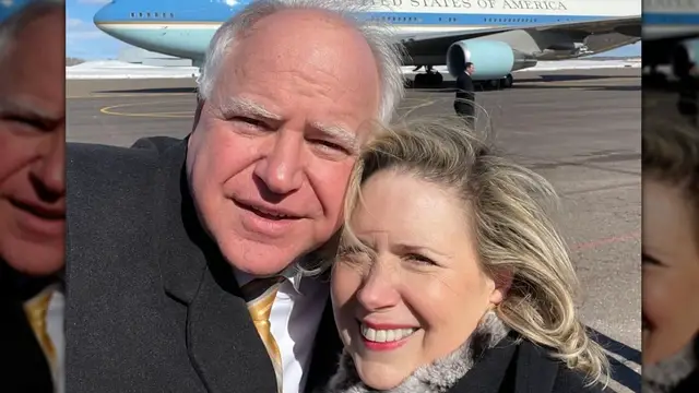 'Video thumbnail for The Truth About Tim & Gwen Walz's Marriage'